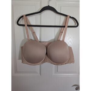 Torrid curve nude 42D Strapless Push-Up Smooth Bra